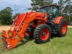 2017 Kubota M7-171 Enclosed Cab Tractor w/ LM2605 Loader (1,113 Hours)