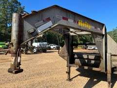 2006 Hefty 24' Gooseneck Tandem Axle Dovetail Trailer