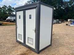 2-Private Stalls Portable Restroom