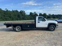2001 Chevrolet 3500 Single Cab FlatBed Pickup (171,895 Miles)