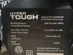 Hyper Tough CX2000 Electric 2000 PSI Pressure Washer