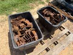 (2) Bins of Tandem Slipper Hangers