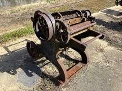 Antique Belt Driven 16" Barrel Planer