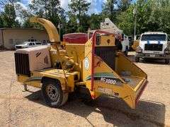 2009 Vermeer BC1000 XL Trailer Mounted Woodchipper (1116 Hours)