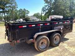 2013 14’ Load Trail Tandem Axle Bumper Pull Dump Trailer