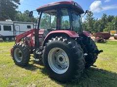 2008 Mahindra 8560 4x4 Tractor w/Front Loader (239 Hours)