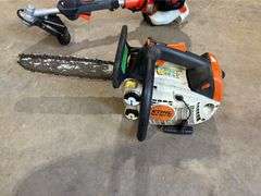 Gas Powered Grinder & Chainsaw