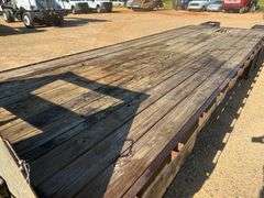 2006 Hefty 24' Gooseneck Tandem Axle Dovetail Trailer