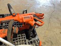 (9) Black and Decker Electric Weedeaters