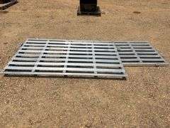 (2) Aluminum Trailer Gates