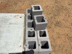 Concrete Blocks & Foldup Table