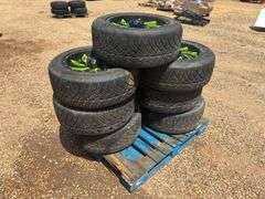 (7) Nitto 255/55 R18 Tires with Supra Wheels