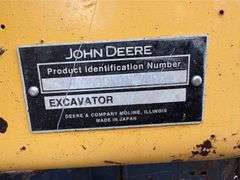 2004 John Deere 80C Crawler Excavator