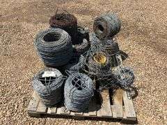 Pallet of Barbed Wire