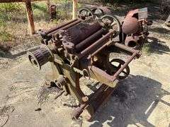Antique Belt Driven 16" Barrel Planer