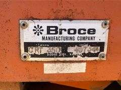 2011 Broce CRT350 Sweeper