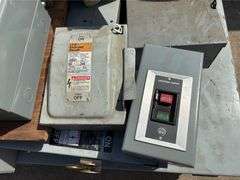 Pallet of Various Electrical Cutoff Switches & Transformers