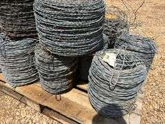 Pallet of Barbed Wire