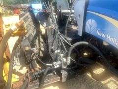 2011 New Holland T5 040 Open Cab 2wd Tractor with Side Cutter