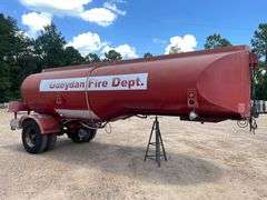 4000 Gallon Water Tanker 5th Wheel Trailer