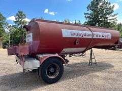 4000 Gallon Water Tanker 5th Wheel Trailer