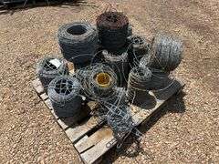 Pallet of Barbed Wire