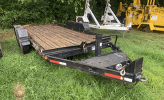 2017 Custom 5T162TBW T/A Tilt-Top Tagalong Trailer, 6 Ft Level Deck