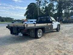 2001 Chevrolet 3500 Single Cab FlatBed Pickup (171,895 Miles)