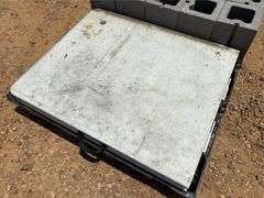 Concrete Blocks & Foldup Table