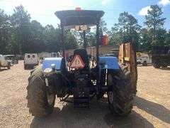2011 New Holland T5 040 Open Cab 2wd Tractor with Side Cutter