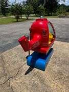 Coin Operated Helicopter Kids Ride on Machine