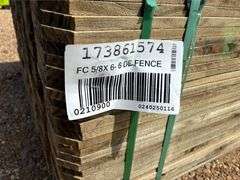 New/Unused 5x8 Picket Fencing
