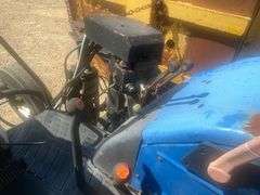 2011 New Holland T5 040 Open Cab 2wd Tractor with Side Cutter