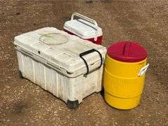 (3) Ice Chests
