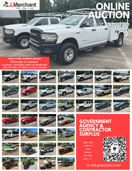 August Auction Flyer