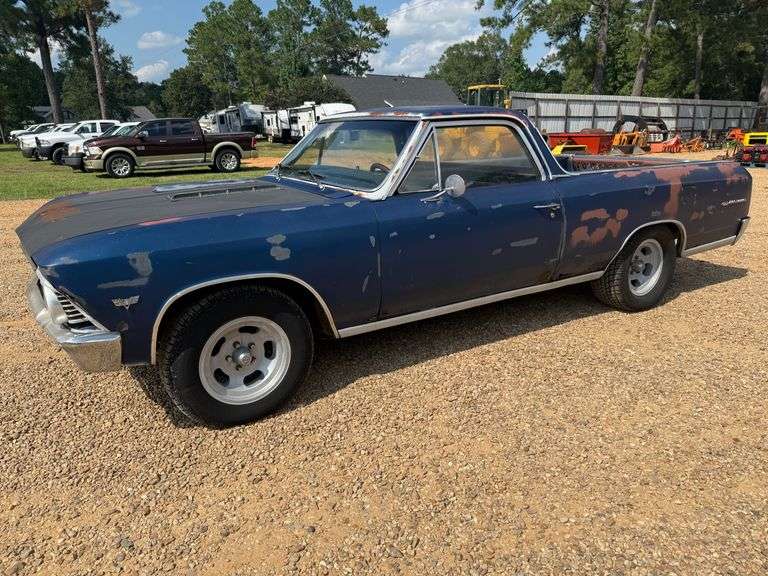 1966 Chevrolet El Camino 2D Pickup (24,600 Miles)