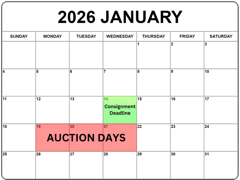 January 2026 Government / Contractor Surplus Auction