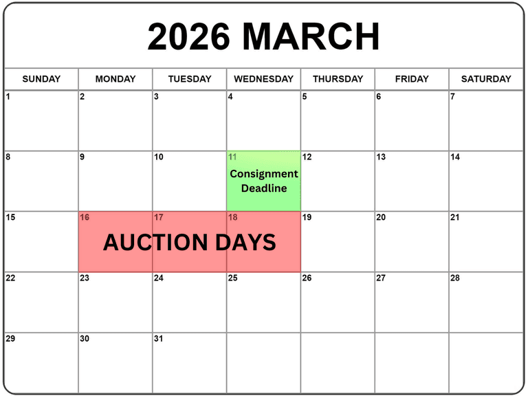 March 2026 Government / Contractor Surplus Auction