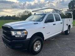 2021 Dodge 2500 Heavy Duty Crew Cab 4x4 Utility Body, Pipe Rack