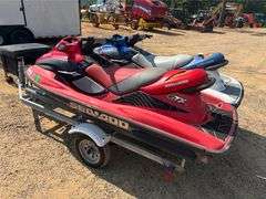 2000 Sea Doo Bombardier Jet Ski Pair w/Trailer