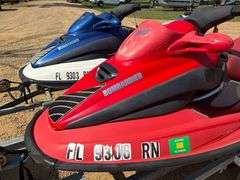 2000 Sea Doo Bombardier Jet Ski Pair w/Trailer