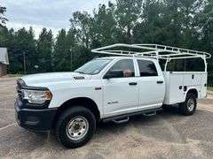 2021 Dodge 2500 Heavy Duty Crew Cab 4x4 Utility Body, Pipe Rack