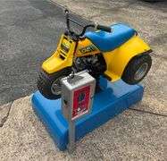 VINTAGE Coin Operating 3 Wheeler Kids Ride On Machine - JJ Merchant LLC