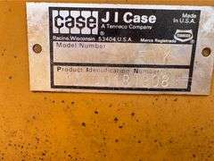 Case 580SK Loader Backhoe