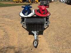 2000 Sea Doo Bombardier Jet Ski Pair w/Trailer