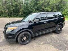 2015 Ford Explorer 4 Door 4wd Police Interceptor SUV (110,537 Miles)