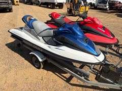 2000 Sea Doo Bombardier Jet Ski Pair w/Trailer