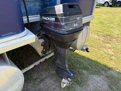 1997 Fisher Marine Freedom Series Pontoon Boat