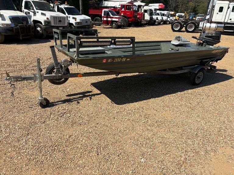 15' Allweld Aluminum Boat
