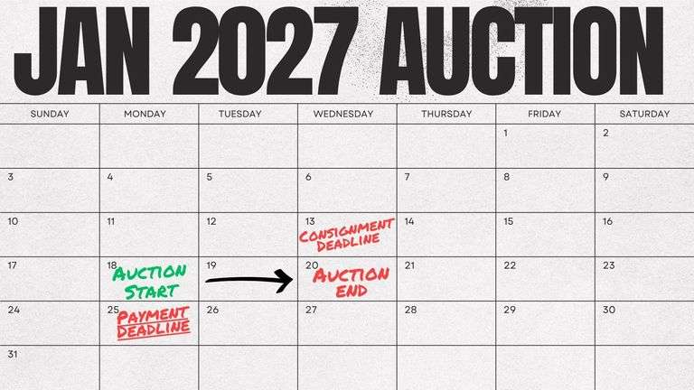 January 2027 Government / Contractor Surplus Auction